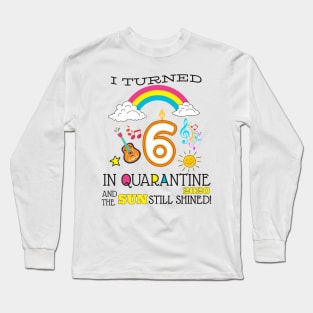 Quarantine 6th Birthday 2020 Long Sleeve T-Shirt